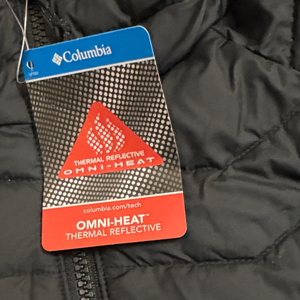 Columbia Black Insulated Jacket - Tequila Patron - Omni- Heat - Picture 2 of 6
